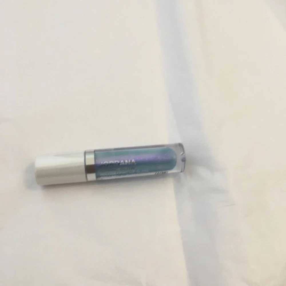 Jordana Cosmic Glow Galactic Blue lip gloss